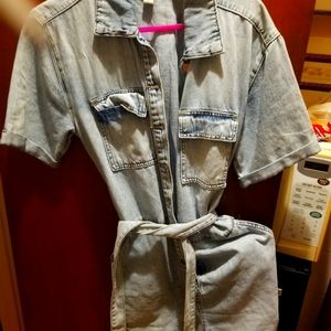 Chelsea & Violet denim jumper size small